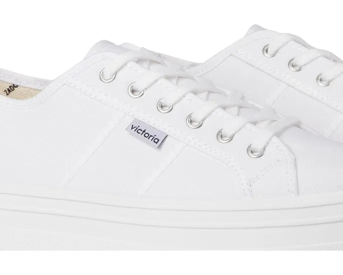 Кроссовки Barcelona Lona victoria из органического хлопка в ретро стиле