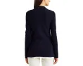 Lauren Ralph Lauren Knit Sweater Blazer блейзер из трикотажа с воротником пиджачного типа
