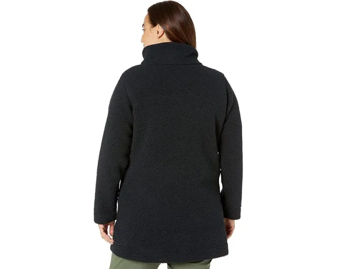 Длинное пальто Columbia Plus Size Panorama с ветрозащитным клапаном