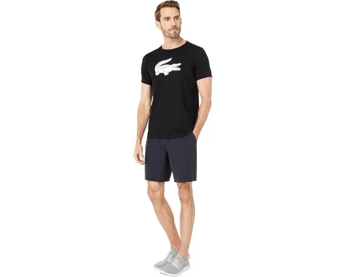 Футболка Lacoste с логотипом крокодила на груди