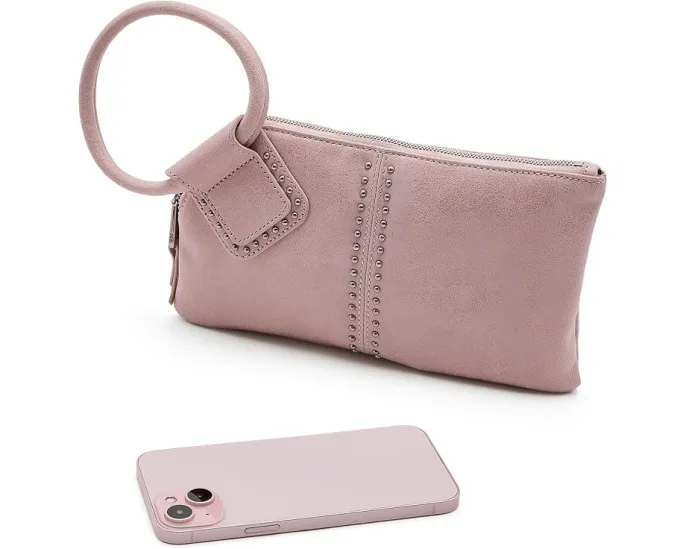 HOBO Sable Wristlet с браслетом для телефона и отделением для купюр