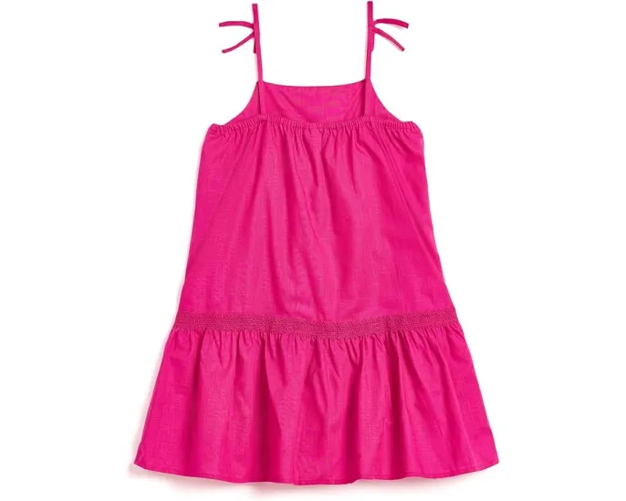 Платье Linen Trim с кружевной отделкой Janie and Jack для детей