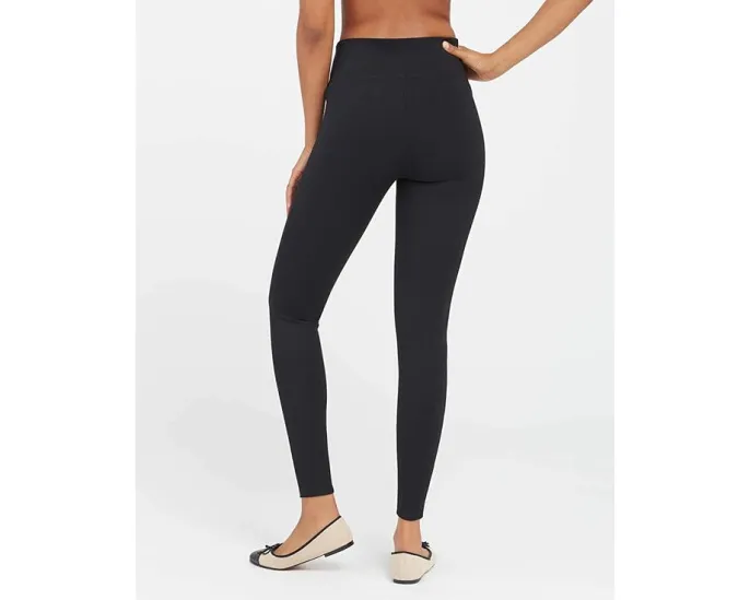 Леггинсы Ponte с эффектом утяжки и поясом высокой посадки Spanx