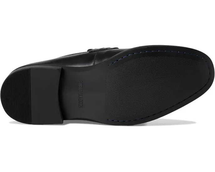 Лоферы Steve Madden Mammoth из кожи с квадратным каблуком