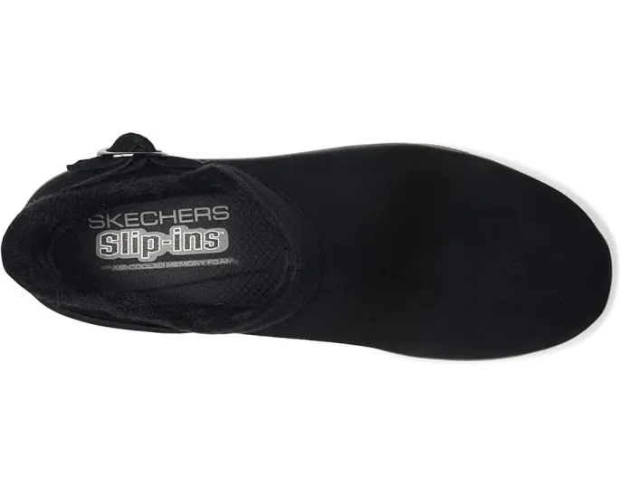 SKECHERS Modern ботинки без шнуровки Relaxed Fit с искусственным мехом и стелькой Air-cooled Memory Foam
