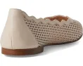 Балетки French Sole Nymph с перфорированной кожей и фигурным краем