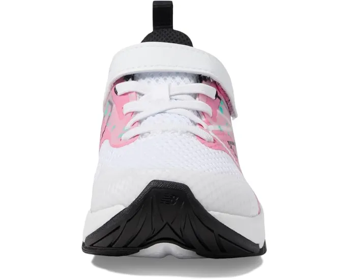 Детские кроссовки New Balance Rave Run v2 с эластичными шнурками и верхней липучкой