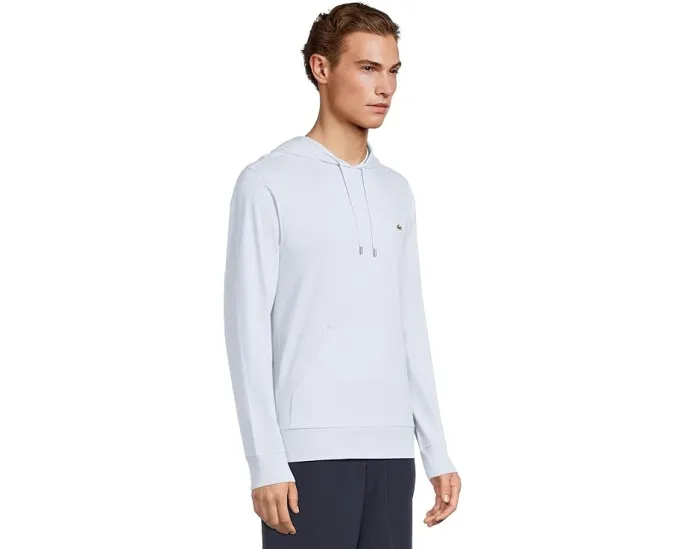 Толстовка Lacoste с капюшоном из хлопкового джерси