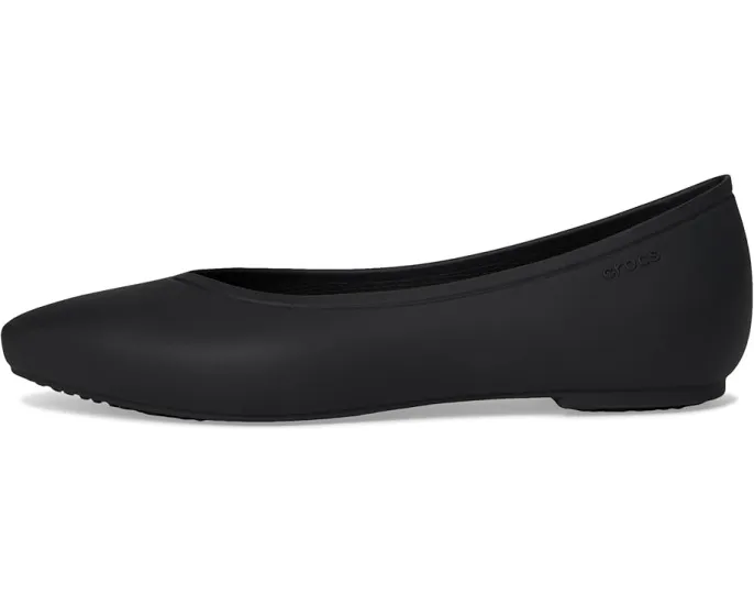Рабочие балетки Crocs On the Clock с противоскользящей подошвой