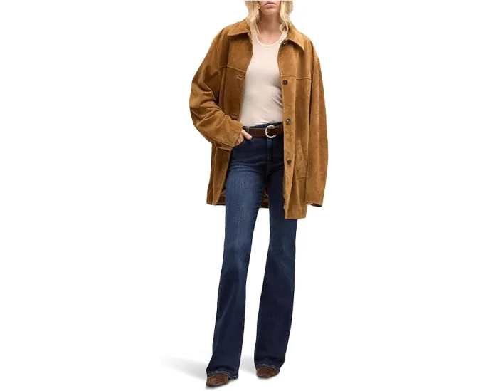 Джинсы 7 For All Mankind The Leggy Bootcut с зауженным силуэтом и расклешенным низом