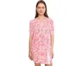 Топ Lilly Pulitzer с коротким рукавом Elsa из шелка