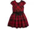 Платье из тафты в клетку для подростков Polo Ralph Lauren Kids