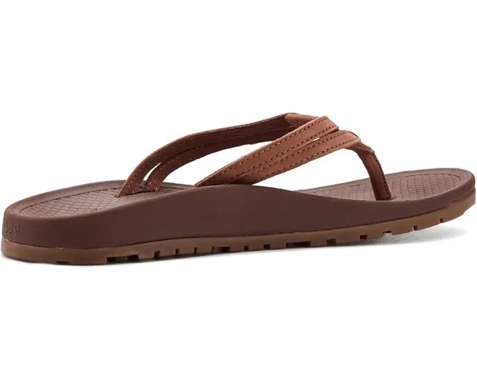 Шлепанцы Chaco Lowdown Leather Flip из натуральной кожи