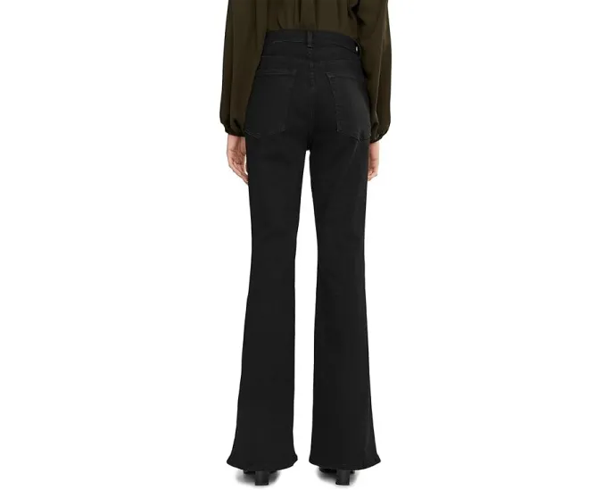 Черные джинсы Madewell Stretch Flare с клешем и эффектом стройнения Magic Pockets