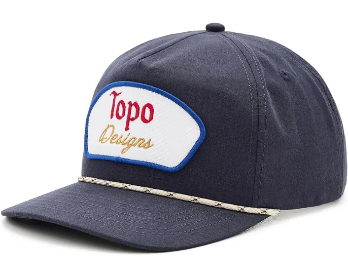 Кепка Twill Rope с рантом из паракорда и регулируемой застежкой Topo Designs