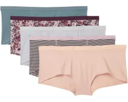 Набор из 5 трусиков PACT Everyday Boy Short из органического хлопка