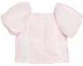 Топ Emerson Organza Puff Sleeve Top для детей от abercrombie kids