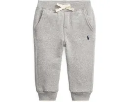 Детские брюки Polo Ralph Lauren Kids из флиса с манжетами