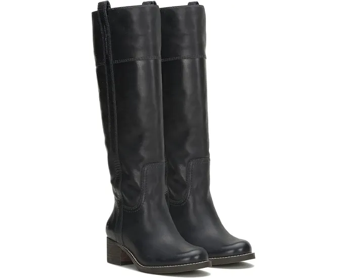 Ботинки Lucky Brand Hybiscus до колена с круглым носком и массивным каблуком