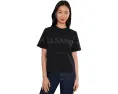Футболка AllSaints Lisa Biggy оверсайз с ручной графикой