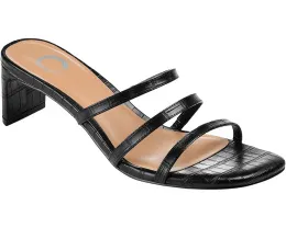 Туфли Hariett Pump от Journee Collection с ремешками и текстурой крокодила