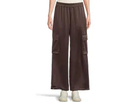 Широкие штаны карго из жидкого атласа Barefoot Dreams