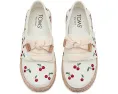 Детские эспадрильи TOMS Carolina на шнурках с платформой