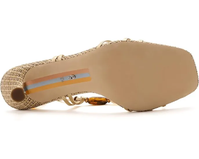 Sam Edelman Paloma сандалии с этническим принтом и кожаной подошвой