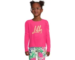 Топ Mini Jansen с длинными рукавами и принтом Lilly для девочек Lilly Pulitzer Kids
