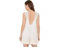 Ромпер Wish Me Luck Romper Free People из сатина с кружевом
