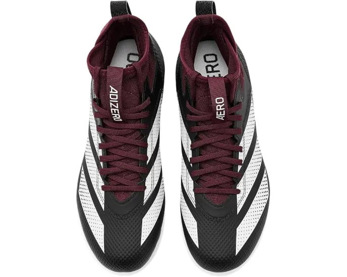 Бутсы Adidas adizero Impact с бордовыми вставками