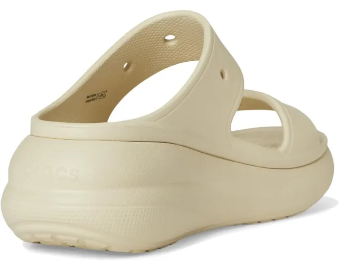 Сандалии Crocs Classic Crush с увеличенной высотой и отверстиями для Jibbitz