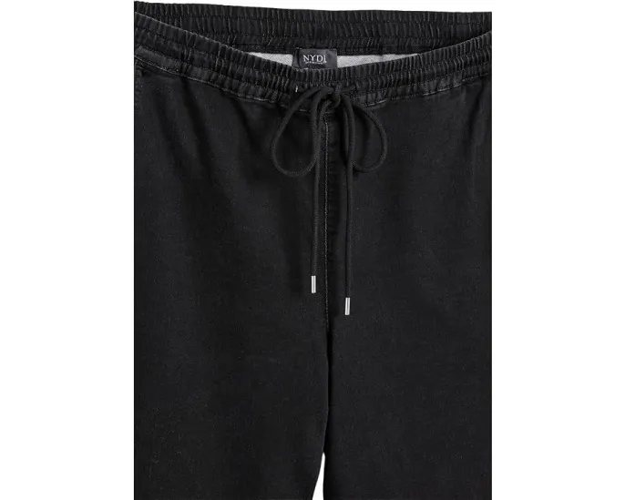 Джинсовые брюки NYDJ Relaxed Drawstring Pull-On Plus Size на кулиске