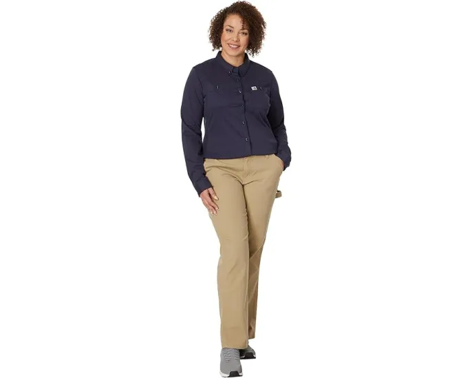 Огнестойкая гибридная рубашка Carhartt Force Cotton с технологией FastDry