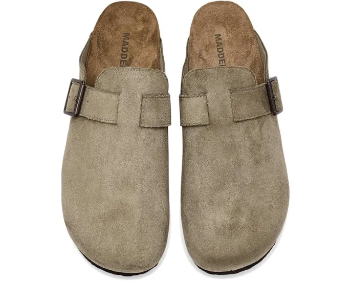 Steve Madden мужские клоги из замши с регулируемой пряжкой