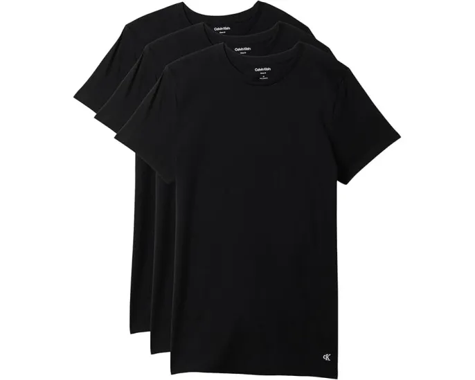 Calvin Klein Underwear Cotton Classics 3-Pack Crewneck T-Shirt из премиального хлопка