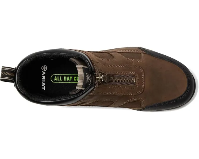 Водонепроницаемые ботинки Terrain Zip от Ariat с технологией ATS и DRYShield