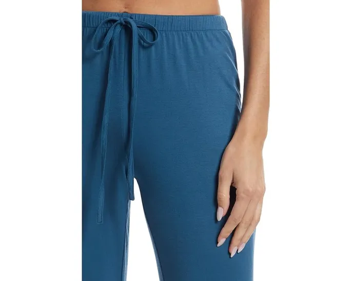 Пижамный комплект Natori Feathers Essentials с кружевной аппликацией и эластичным поясом