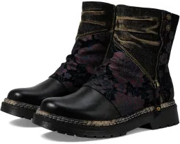 Ботинки Avrilrose от L'Artiste by Spring Step с грубой подошвой и джинсовой отделкой