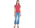 Madewell футболка Crew Neck 90s Tee в красную полоску