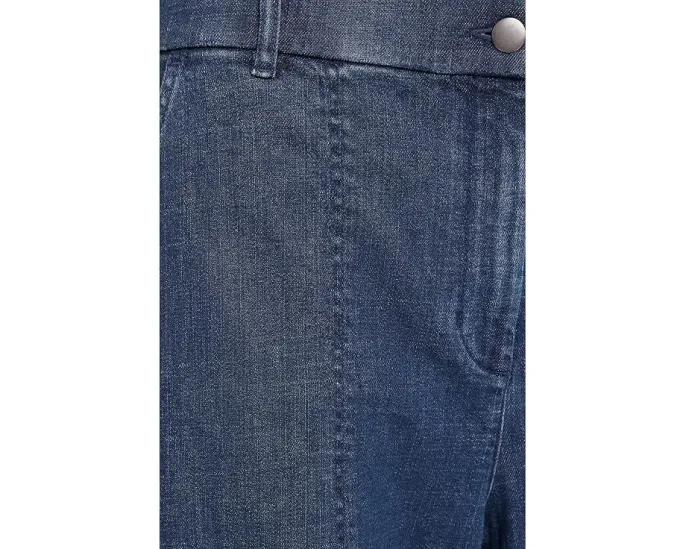 Брюки Eileen Fisher Stretch Denim из хлопка с разрезами на щиколотках