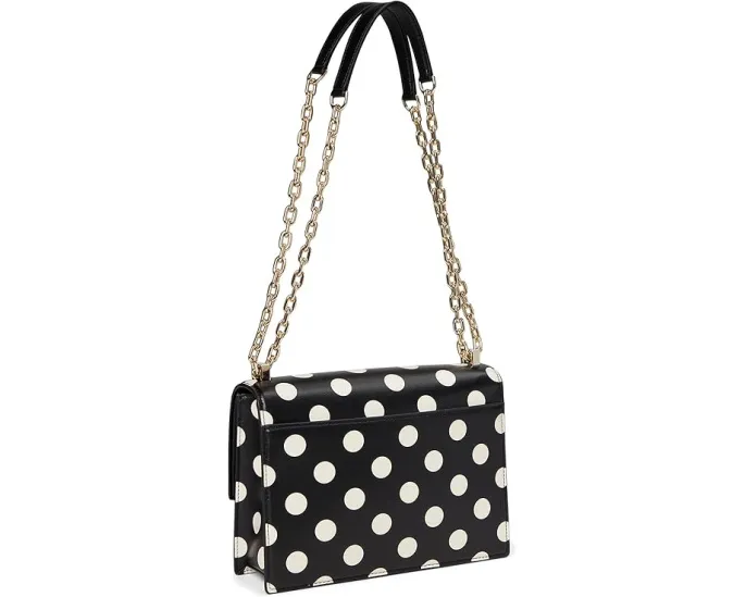 Kate Spade New York Сумка через плечо с цепочкой и горошком