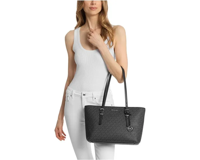 Сумка тоут MICHAEL Michael Kors Quinn с верхней молнией и регулируемыми лямками