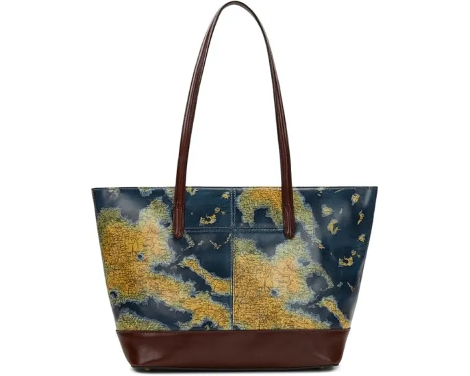 Сумка-тоут Verzi с кисточкой от Patricia Nash с принтом кленового листа