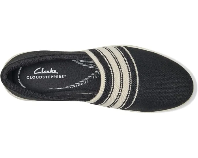 Легкие слипоны Clarks Breeze Sky Mist с противоскользящей подошвой