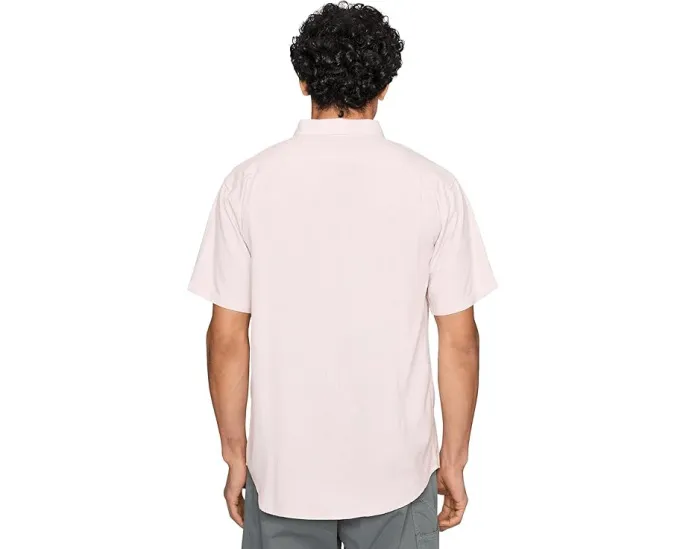 Повседневная рубашка Billabong All Day с коротким рукавом цвета пепельная роза