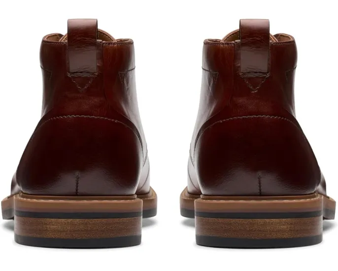Ботинки Clarks Aldwin Chukka из кожи Mid Tan Leather