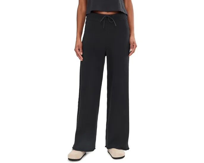 Splendid утепленные брюки Jet Set Sweater Pants с широкими штанинами