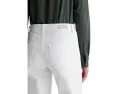 Джинсы AG Jeans Saige с завышенной талией и широкими штанинами в цвете Gallery White