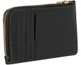 Маленький картхолдер COACH Small Zip Card Case на молнии из кожи